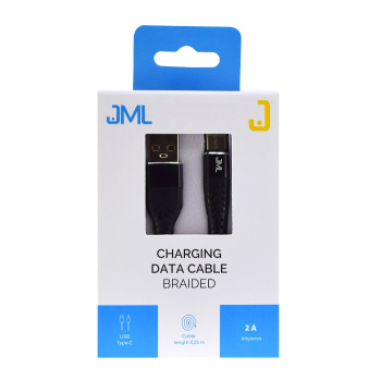 Kabel JML CD-110 USB TYP-C - 2A 1M BLACK