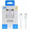 Kabel JML CD-118 USB-C/USB-C - 2A 1M - WHITE
