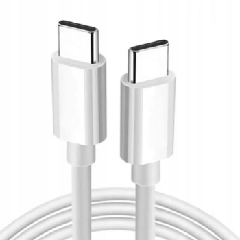 Kabel JML CD-118 USB-C/USB-C - 2A 1M - WHITE