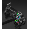 Aluminiowy uchwyt rowerowy z ładowarką JML BMH-112 z telefonem